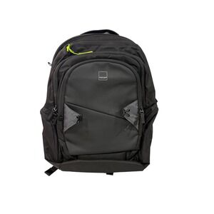 Acme Made San Francisco Laptop Backpack Black Charcoal Neon Accents Padded Bag